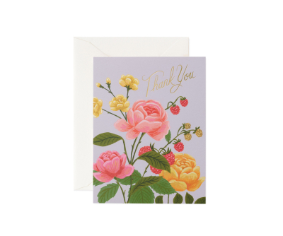 Boxed Set of Roses Thank You Cards|Rifle Paper