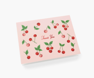 Cherries Thank You Card|Rifle Paper