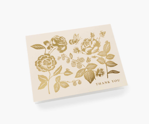 English Rose Thank You Card|Rifle Paper