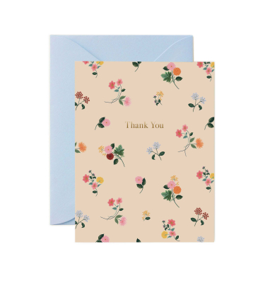 Boxed Set of Ditsy Dahlia Thank You |Rifle Paper