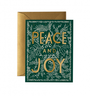 Evergreen Peace Card|Rifle Paper