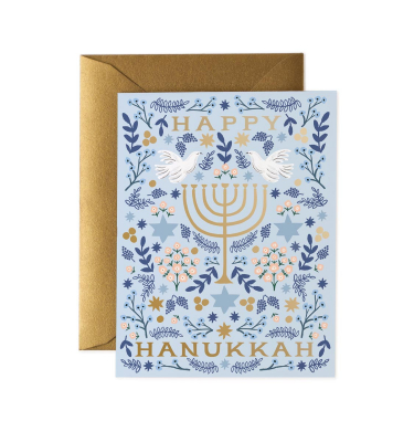 Hanukkah Menorah Card|Rifle Paper