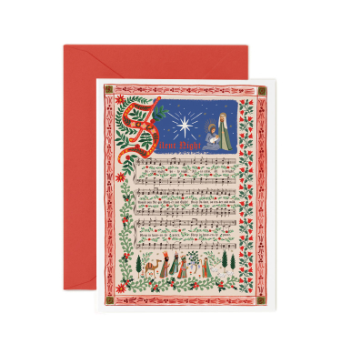 Boxed Set Of Silent Night Cards|Rifle Paper