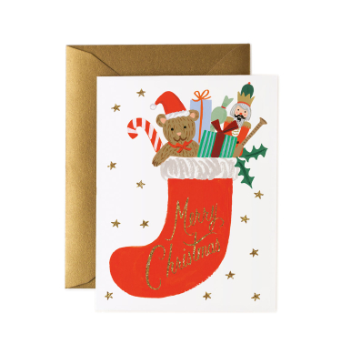 Boxed Set Of Toy Stocking Cards|Rifle Paper