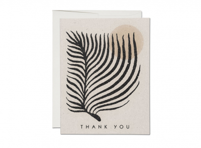 Palm Sun Thank You boxed set|Red Cap Cards