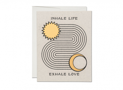 Inhale Exhale|Red Cap Cards