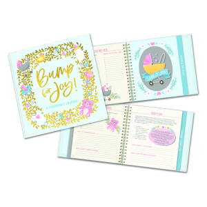 Bump For Joy! Pregnancy Journal (Blue)|Studio Oh!