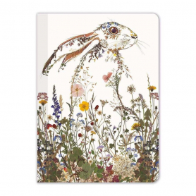 NOTEBOOK Wildflower Hare|Museums & Galleries