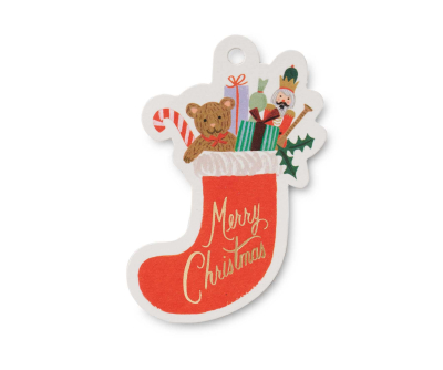 Pack of 8 Nutcracker Tree Gift Tags|Rifle Paper