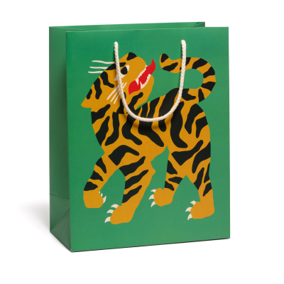 Growling Tiger Large Bag|Red Cap Cards