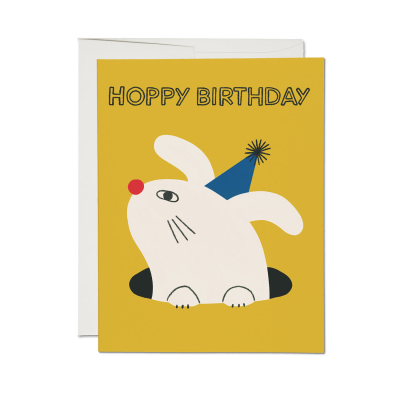 Hoppy Birthday Card|Red Cap Cards