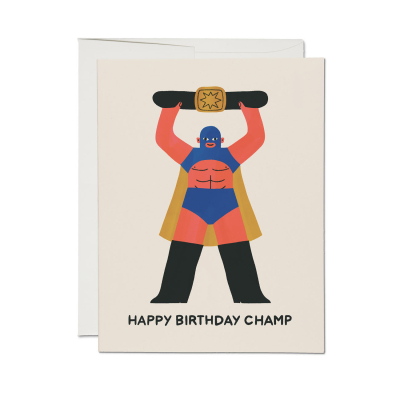 Happy Birthday Champ Card|Red Cap Cards