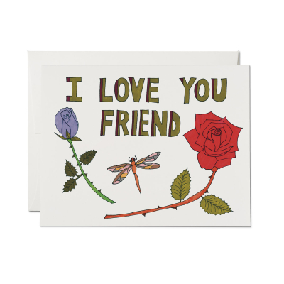 Friend Love Friendship Card|Red Cap Cards