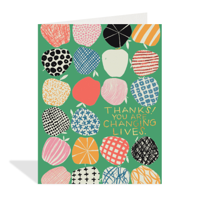 You are Changing Lives