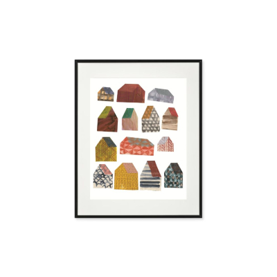 Houses Art Print