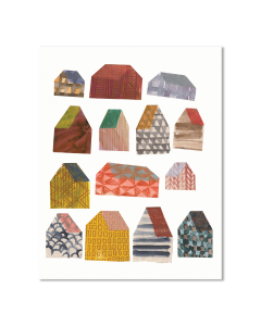 Houses Art Print