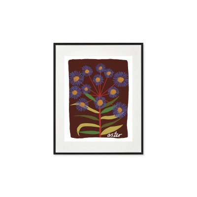 Aster Art Print