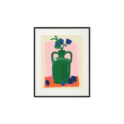 Green Vase Art Print