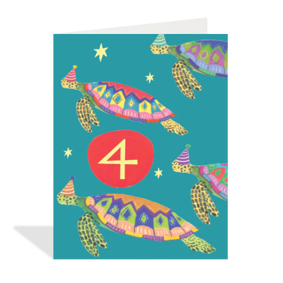 ENCLOSURE Age 4 Sea Turtles