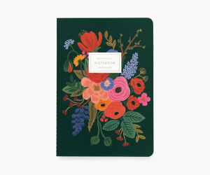 Assorted Set of 3 Garden Party Notebooks|Rifle Paper