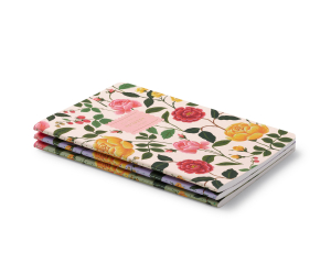 Assorted Set of 3 Roses Notebooks|Rifle Paper