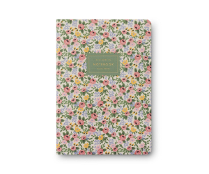 Assorted Set of 3 Rosa Notebooks|Rifle Paper