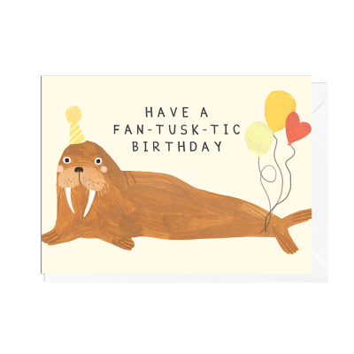 Have A Fan Tusk Tic Birthday