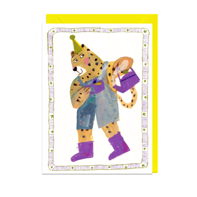 Birthday Tea Cheetah