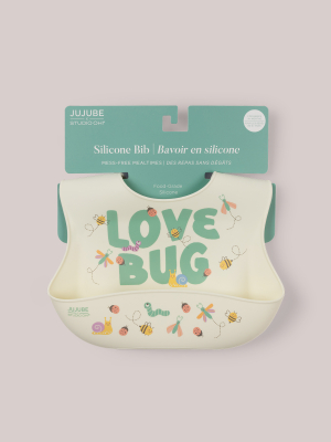 Silicone Bibs Love Bug