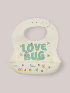 Silicone Bibs Love Bug|JuJuBe