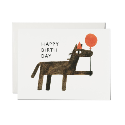 Balloon Wishes Birthday card|Red Cap Cards