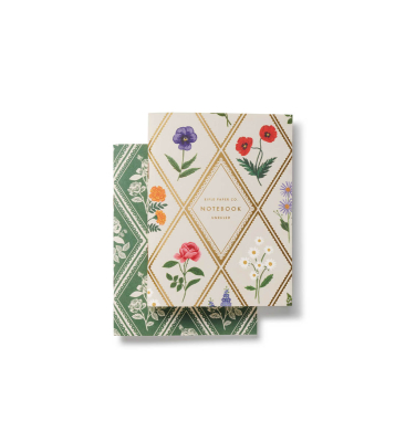 Pair Of 2 Garden Study Pocket Notebooks|Rifle Paper