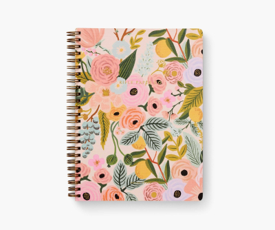 Garden Party Pastel Spiral Notebook|Rifle Paper