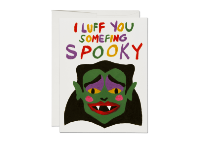 I Luff You Love card|Red Cap Cards