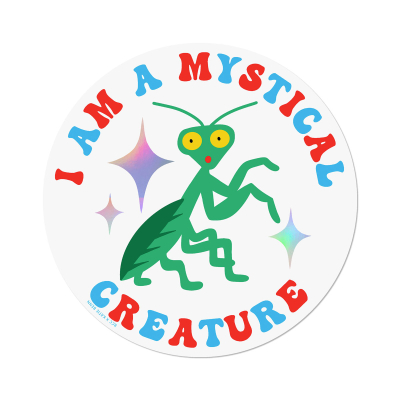 Mystical Creature sticker|Red Cap Cards