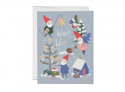 Holiday Gnomes|Red Cap Cards