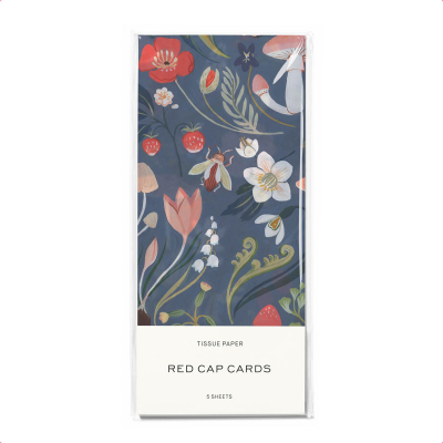 Forest Blue Tissue paper|Red Cap Cards