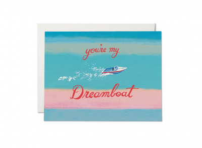 My Dreamboat Valentine|Red Cap Cards