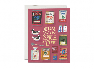 Spicy Mom Mother's Day|Red Cap Cards