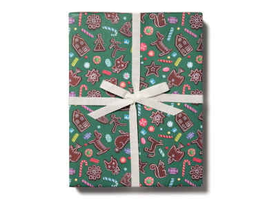 SHEET WRAP Gingerbread Holiday|Red Cap Cards