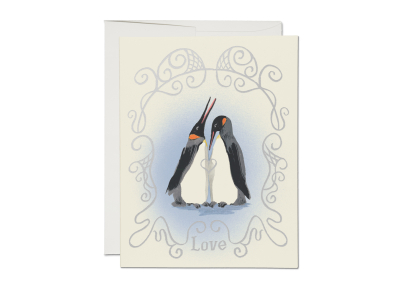 Penguin Love|Red Cap Cards