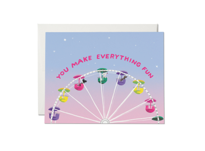 You Make Everything Fun Friendship|Red Cap Cards