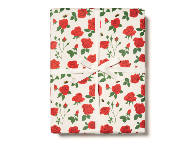 Blooming Roses wrap roll-3 sheets