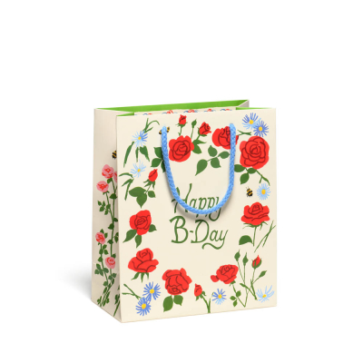 Blooming Roses medium bag|Red Cap Cards