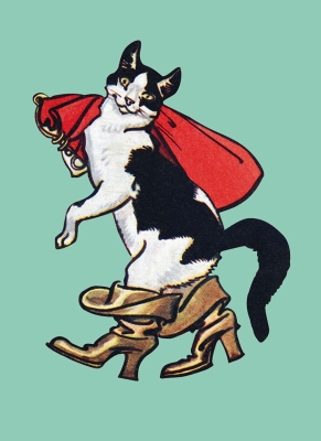 A Lunette Of Puss In Boots