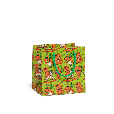 Beary Merry Holiday Small Bag|Red Cap Cards