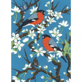 Bullfinches On Blossom|Museums & Galleries