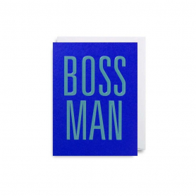 MINI CARD Boss Man