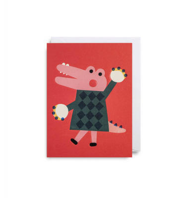 MINI CARD Crocodile