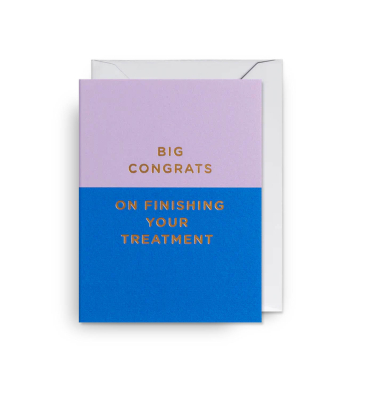 MINI CARD On Finishing Your Treatment